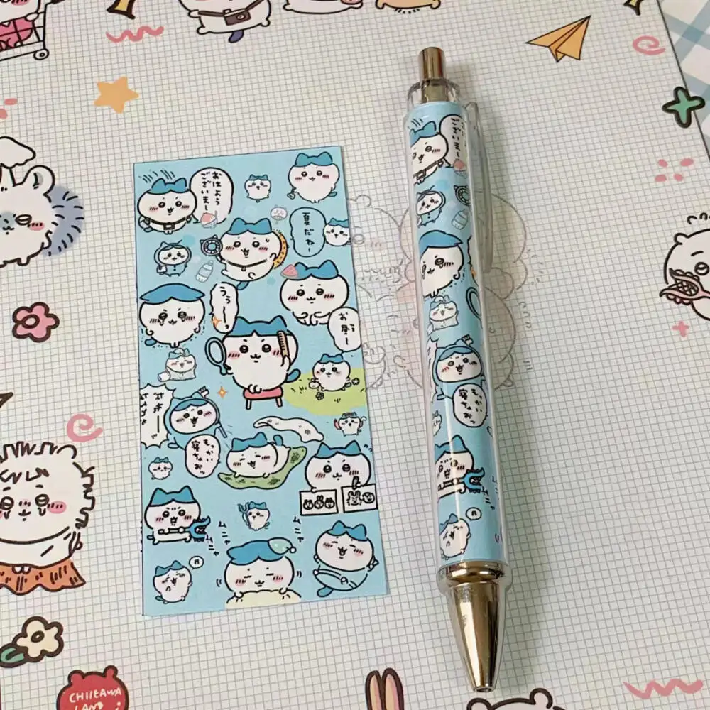 Новинка бренда Chiikawa Hachiware Usagi искусственный ручной пресс с кроликом для студентов