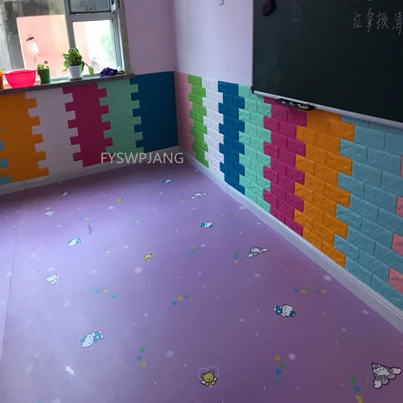 70x38 см 3D наклейки на стену самоклеящаяся пена кирпич декор комнаты DIY 3D обои Настенный декор живая наклейка на стену для детской комнаты (art.: 3920d0fa496b9) - 3920d0fa496b9