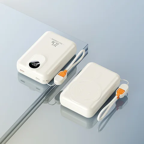 20000 мАч Магнитное беспроводное зарядное устройство Qi Power Bank PD22.5W Сверхбыстрая зарядка Powerbank для Magsafe iPhone Samsung Huawei Xiaomi