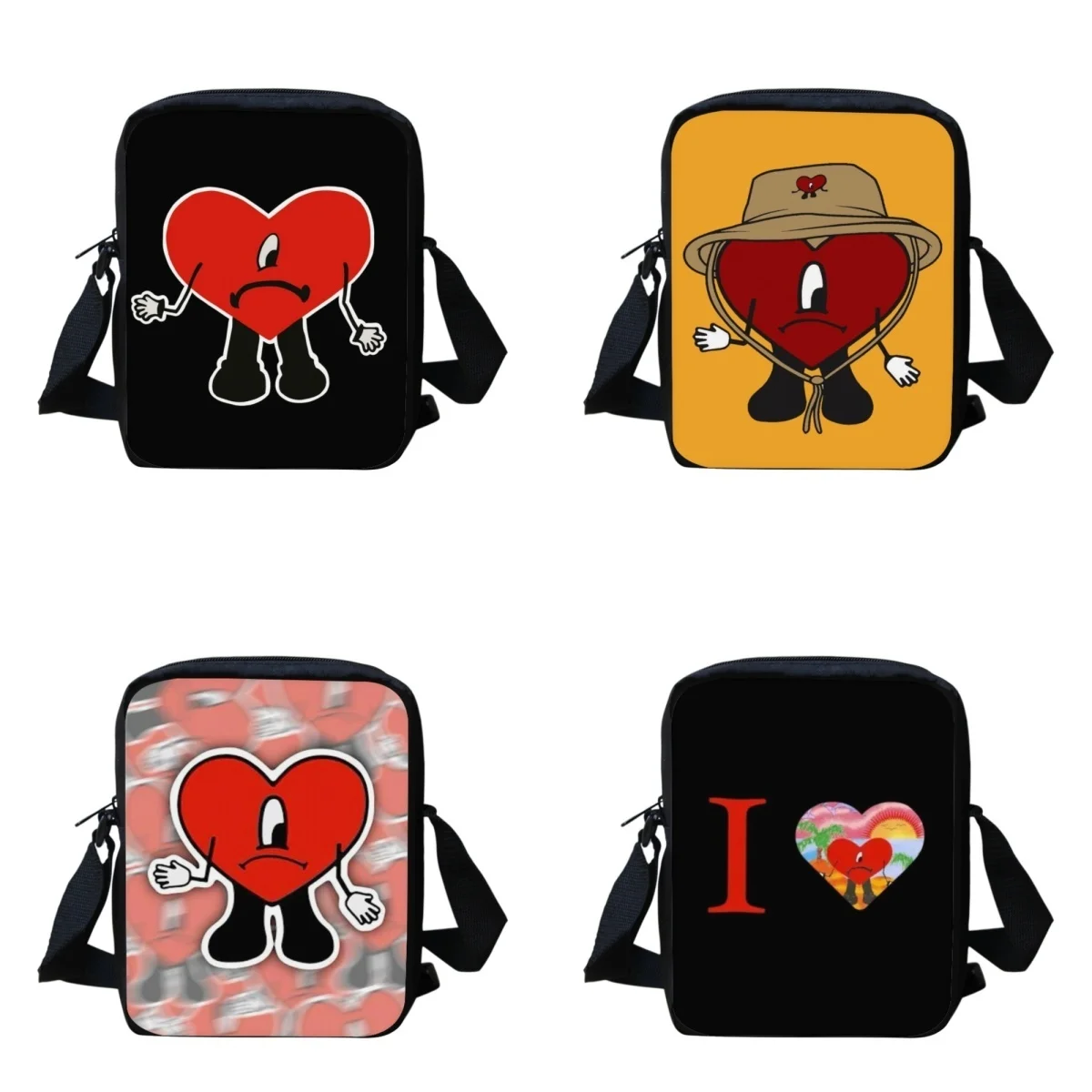 

Cartoon Bad Bunny Pattern School Bags for Kindergarten Baby Back to School Crossbody Bags Small Kids Bookbags Girls Mochila 2023