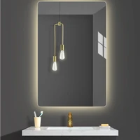 wall mirror art lamp nordic bathroom led lighted makeup large mirror for bedroom home decor luxury espejo pared room decor