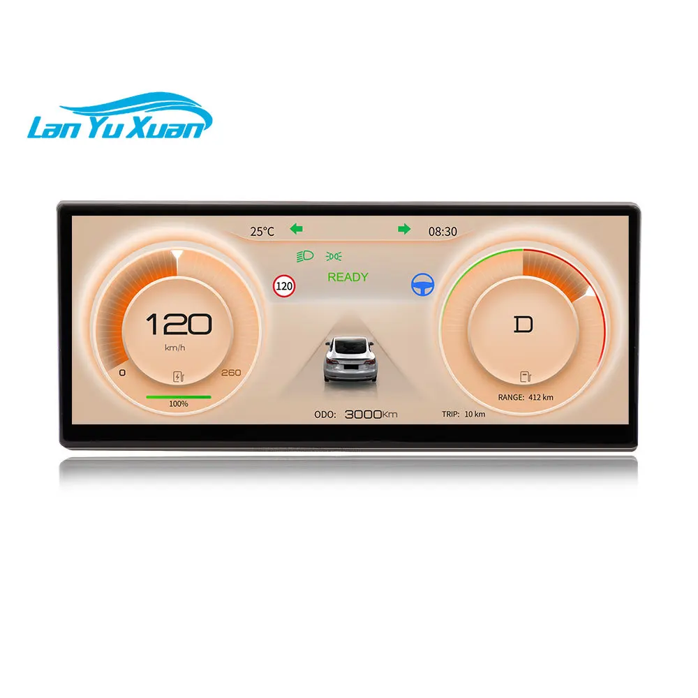 

Tesla Dashboard Instrument lcd screen 8.9 Inch Digital Cluster Hud Carplay for Tesla Model 3 For Tesla Model Y Accessories