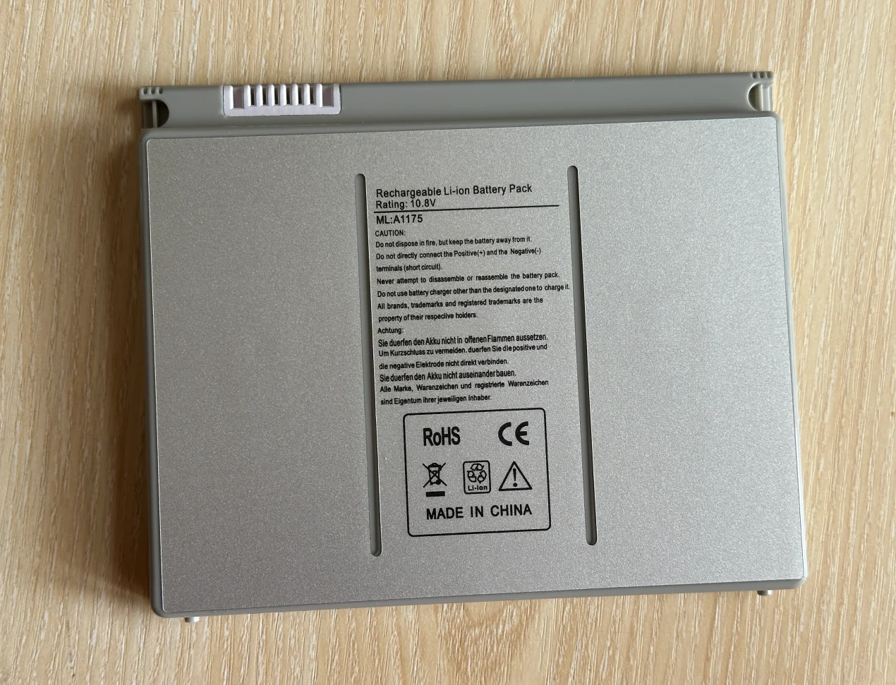 A1175 Аккумулятор для ноутбука Apple MacBook Pro 15 дюймов A1150 A1211 A1260 A1226 (2007-2008 лет) MA463 MA464 MA600