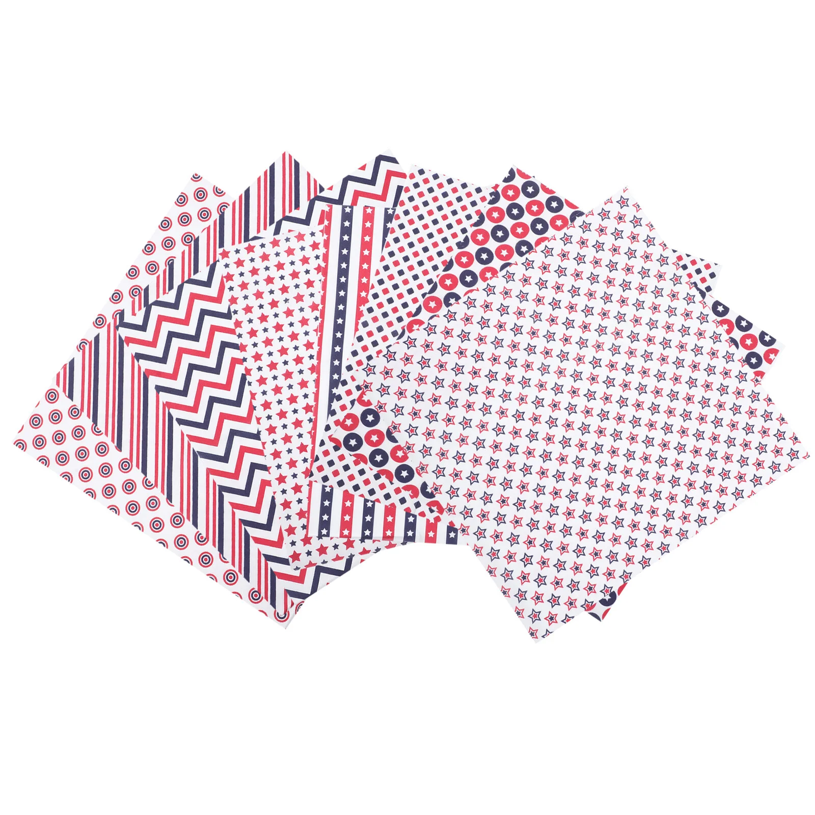 

8 листов ткани День Независимости, подарки 4 июля, американский флаг, декоративная палка, стеганая ткань, скрапбукинг, флаги США