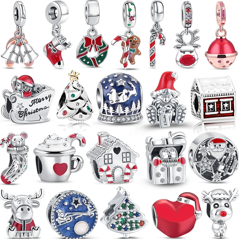 Шарм-бусина из серебра 925 пробы для браслета Pandora