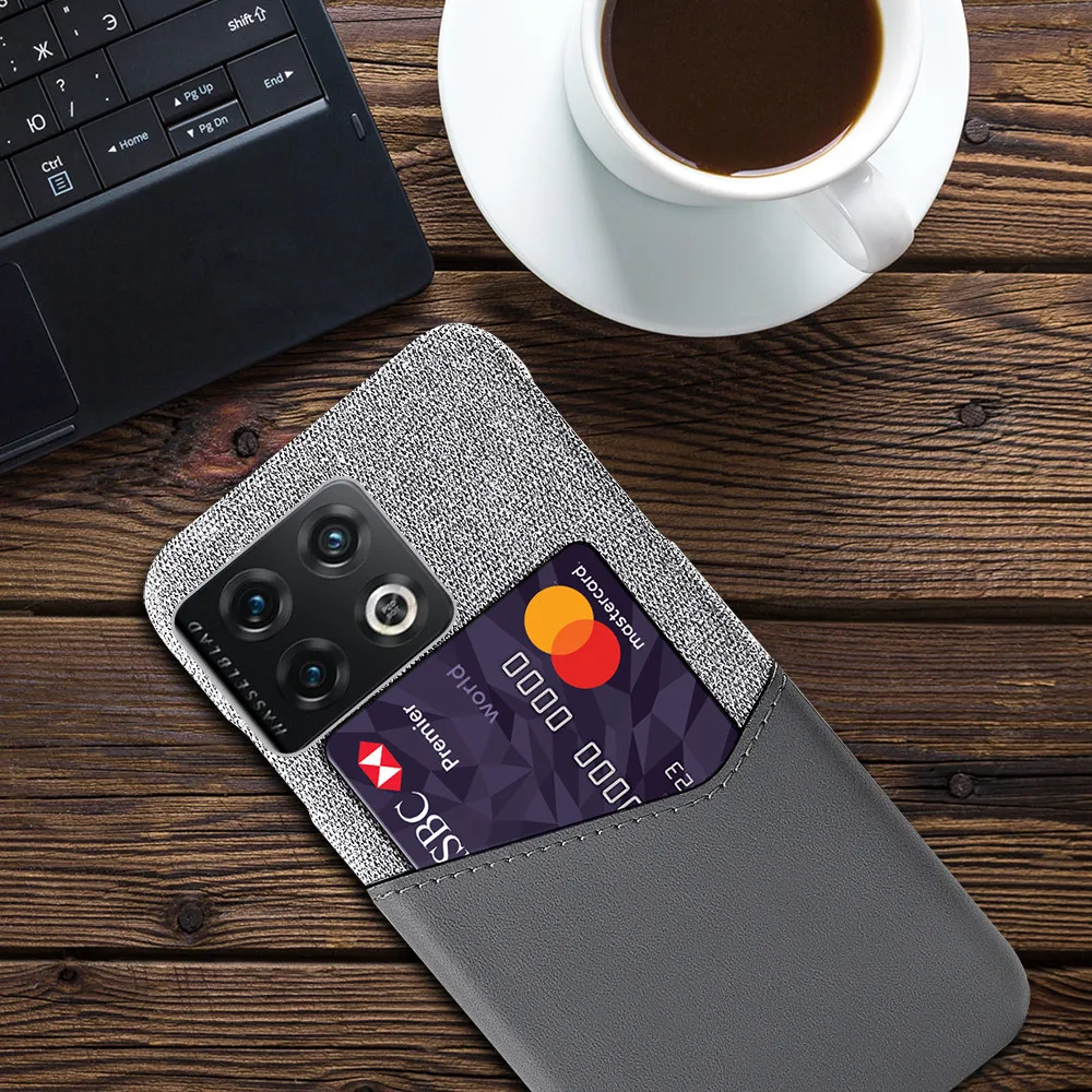 

Funda On The For One Plus 10 Pro 1+ 10pro 1+10 Pro 5G 6.7" Coque Capa Shell For OnePlus 10 Pro Case Card Slots Cover Business