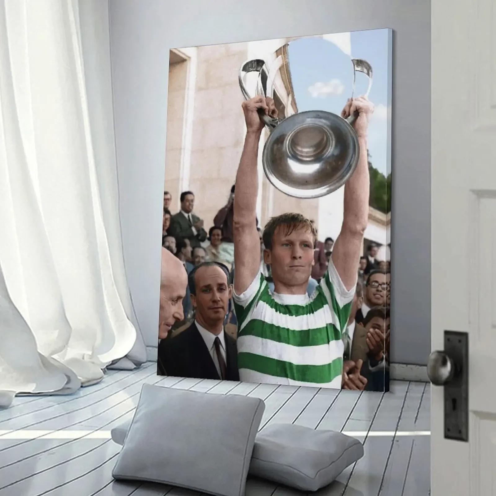 Billy McNeill в цвете 1967 холст картина картины для спальни милый декор комнаты