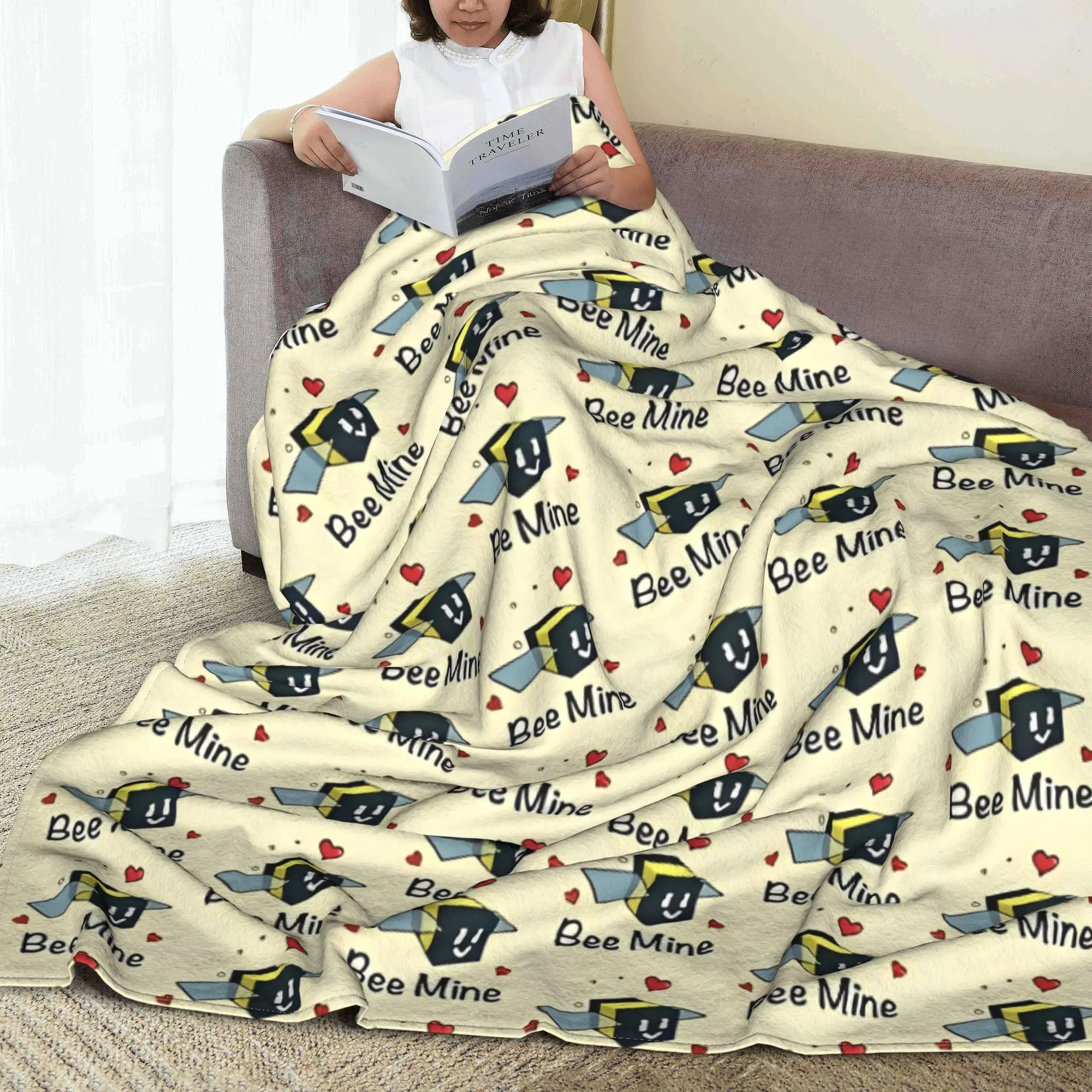 Коллекция симуляторов пчелиного роя флисовое одеяло BSS игровые одеяла для дивана