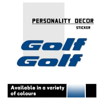 car 3d stickers and decals fuel tank body helmet logo creative waterproof reflective accessories decals for golf golf