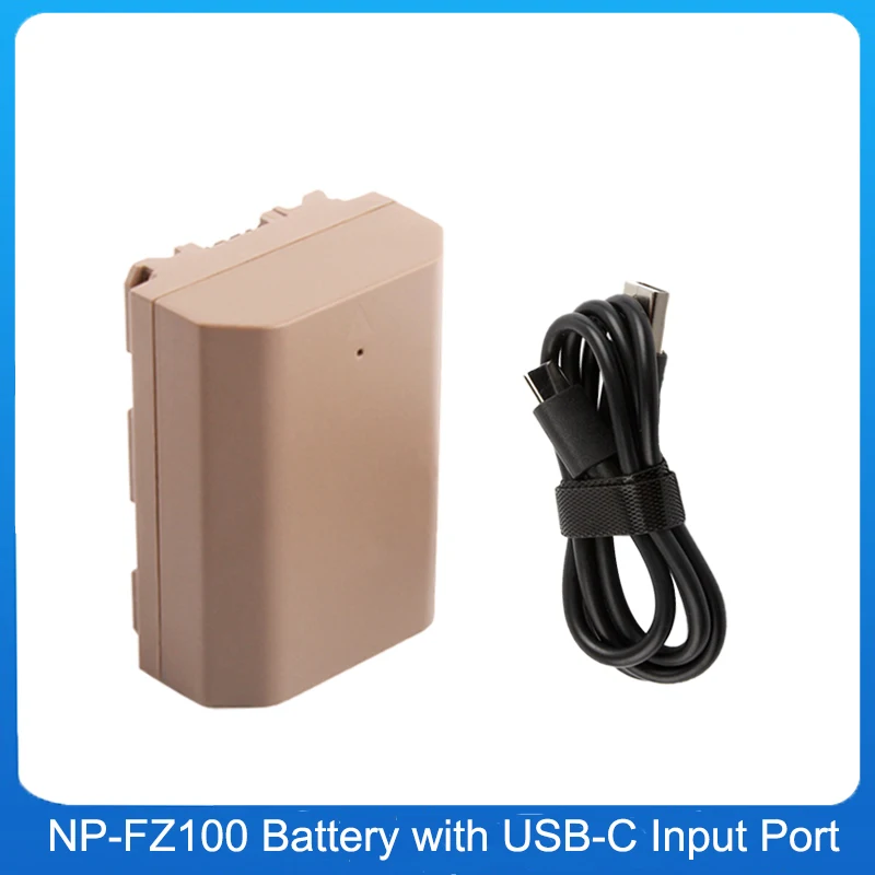 

Новый комплект батарей NP FZ100 NPFZ100 NP-FZ100 с входом USB Type-C для камеры Sony Alpha A7III A7R III A9 Alpha 9 A7R3 A6600