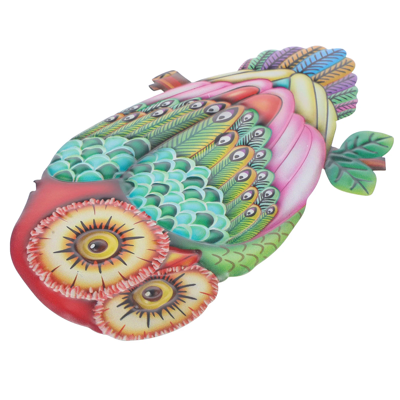 

Настенное украшение в виде попугая, металлическая скульптура в виде совы, железная подвеска, подарок, рукоделие