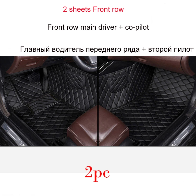 

Автомобильные коврики из 2 предметов под заказ для всех моделей Subaru XV BRZ Outback forester Legacy Tribeca Impreza аксессуары для автостайлинга