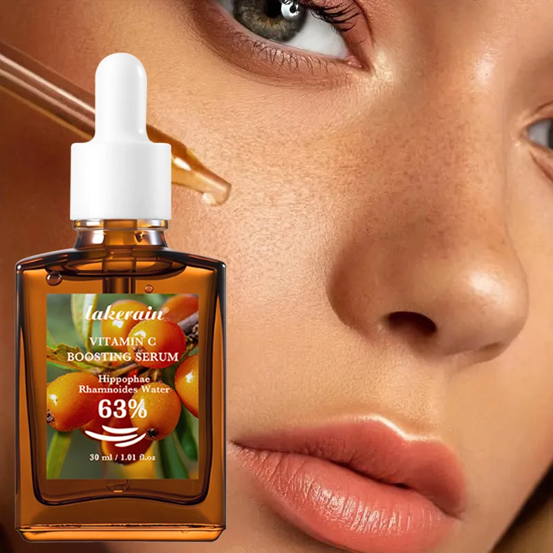 Фото Сыворотка с витамином С и экстрактом облепихи для сияния кожи, нежно восстанавливающая, с ниацинамидом, увлажняющая CICA-сыворотка №4