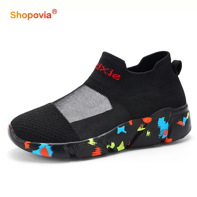 

Кроссовки сетчатые для мужчин и женщин, дышащие легкие кеды, Вулканизированная подошва, Нескользящие, повседневная обувь для бега, черный цвет