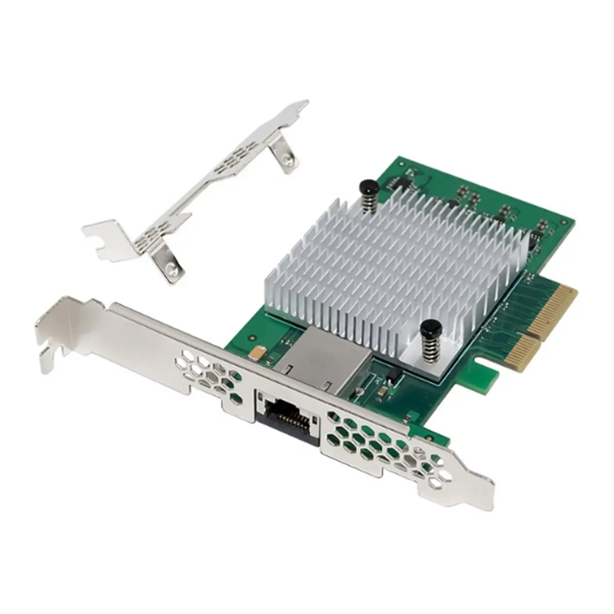 Фото Сетевая карта PCIe 4.0 AQC113 10 Gigabit Ethernet, адаптер PCI-E X4, поддержка серверов/настольных ПК/NAS №3