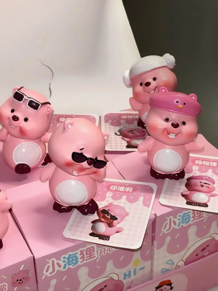 Горячая слепая коробка петля маленькая бобра рубиновая кукла подарок на день