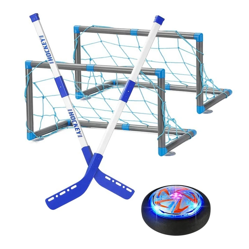 

3 In 1 Kids Set Hockey Football Set Hover Soccer Ball Set For Indoor Outdoor Sports Football Kids Toy Best Gift