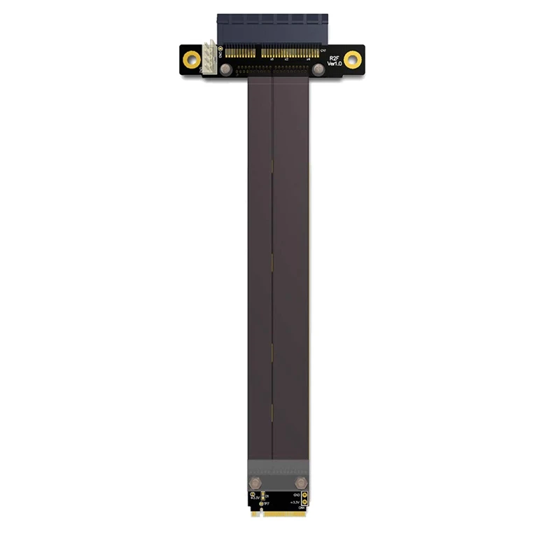

Pcie X4 3.0 PCI-E 4X To M.2 NGFF Nvme M Key 2280 Riser Card Gen3.0 Cable M2 Key-M PCI-Express Extension Cord 32G/BPS
