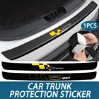 Автомобильные наклейки на задний бампер для RENAULT SPORT Duster Clio Megane Logan Laguna Espace