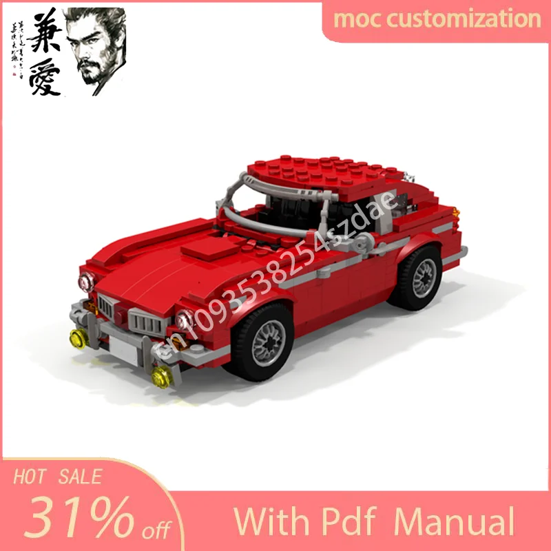 Конструктор Moc Technic Racing MG MGB GT 1:21