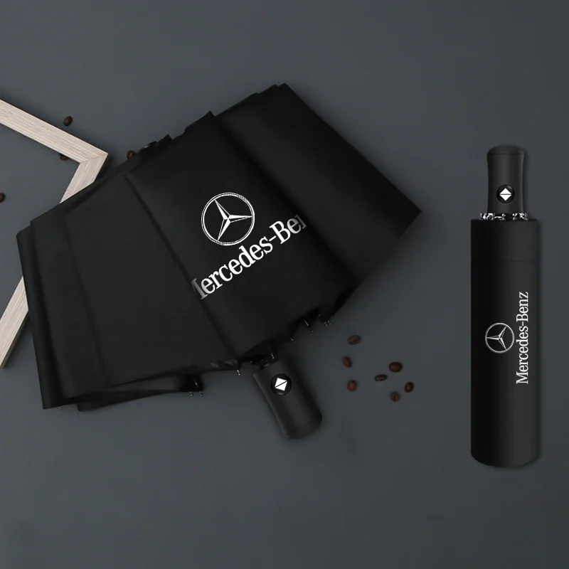 

Автомобильный складной ветрозащитный зонт с логотипом автомобиля для Mercedes Benz C180 C200 C260 C300 W108 W124 W126 W140 W168 W169 W176