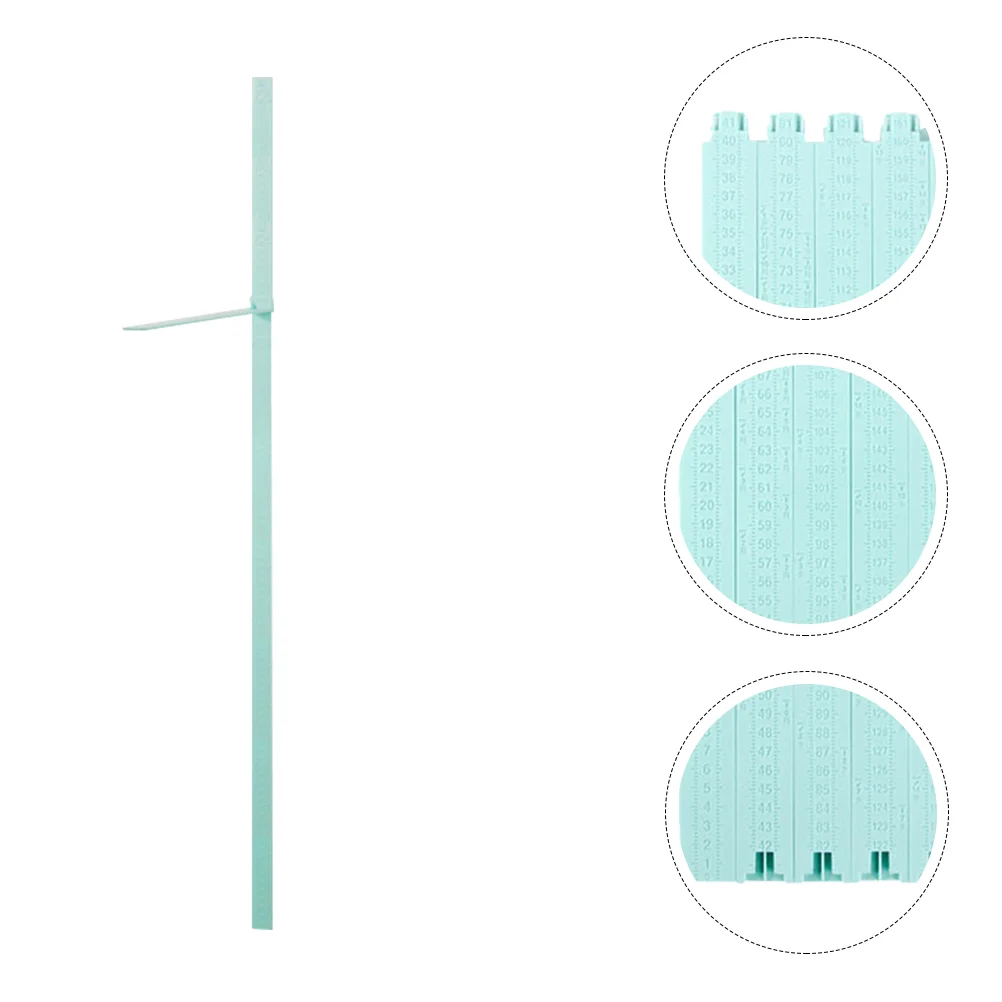 

Convenient Height Wall Ruler Kids Height Measurement Ruler for Wall (Blue)