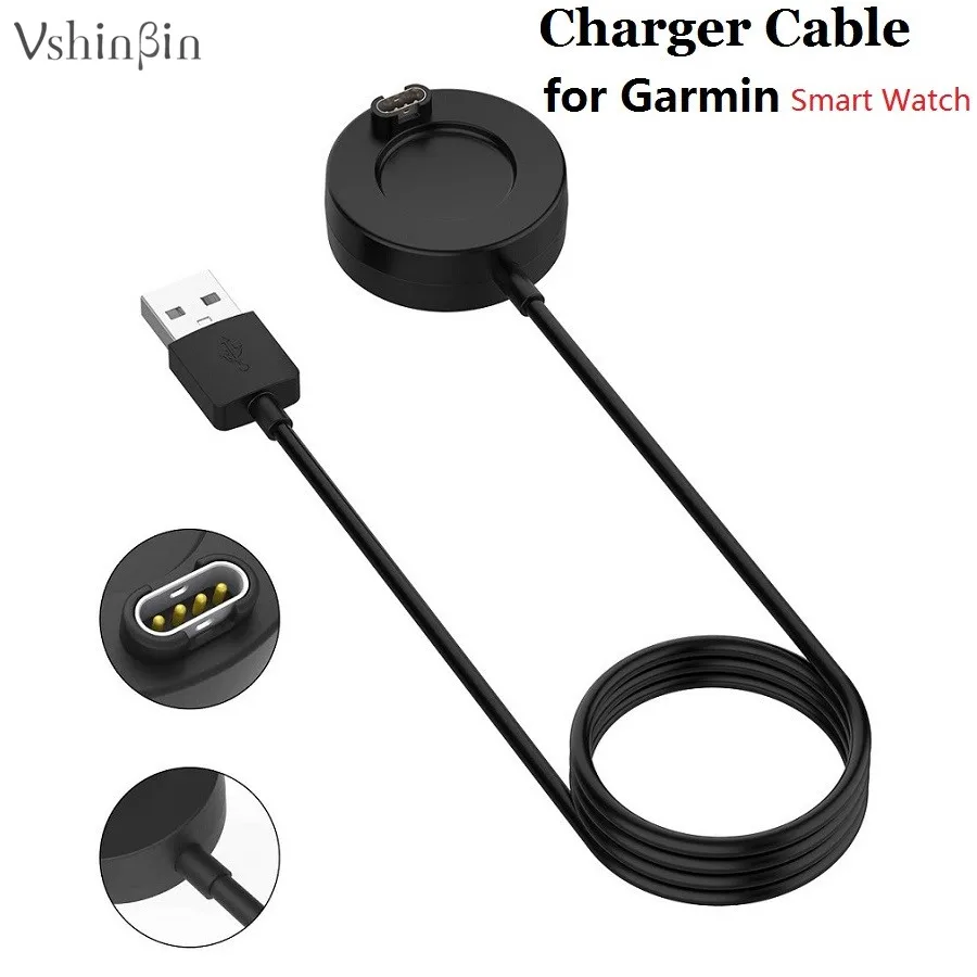

10 шт. зарядный кабель для умных часов для Garmin Epix Fenix 7S 7X 6S 5X CAME 2 SQ Forerunner 945 745 245 45 158 USB зарядная док-станция