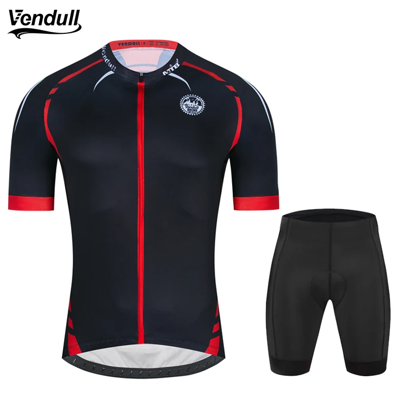 Велосипедная одежда костюм с коротким рукавом мужская летняя для дорожного