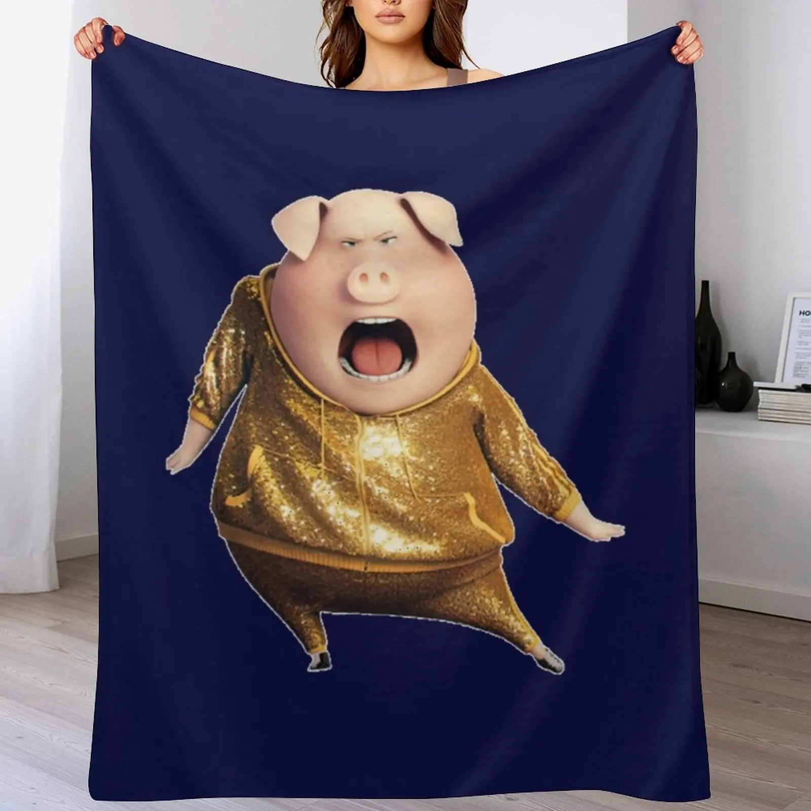 Гейтер из фильма Sing одеяло одноместное для дивана кровать модные гигантские