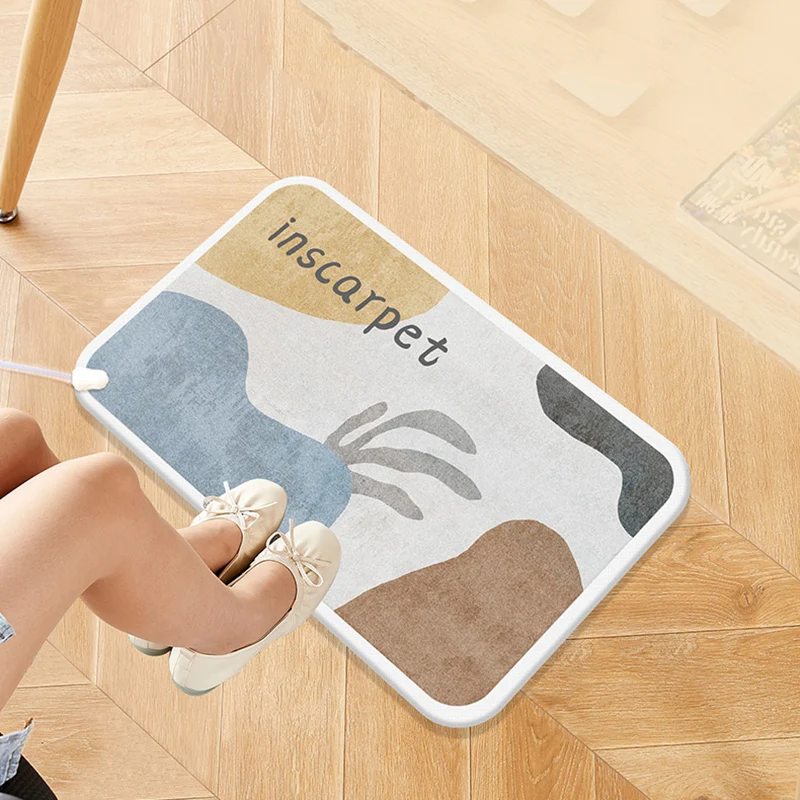 

Aesthetic Electric Blanket Heater Warm Feet Heated Carpet Foot Pads Under Table Thermal Manta Termica Office Supplies