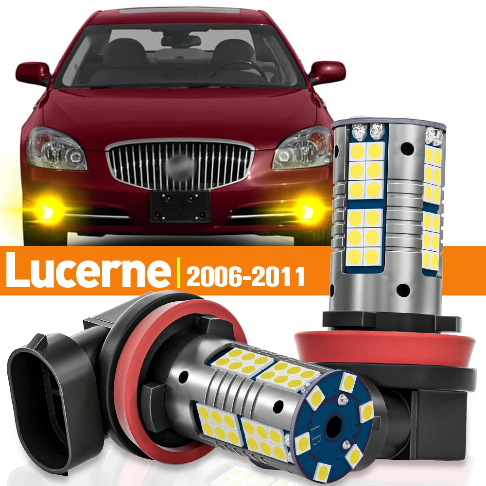 

2pcs LED Fog Light For Buick Lucerne 2006 2007 2008 2009 2010 2011 Accessories Canbus Lamp