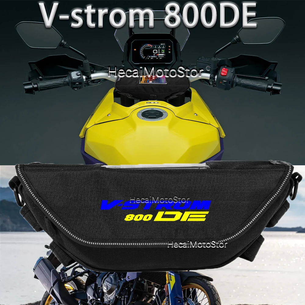 

Motorcycle Bag Motorcycle accessory For V-strom 800DE vstrom 800de Waterproof And Dustproof Handlebar Storage Bag navigation bag