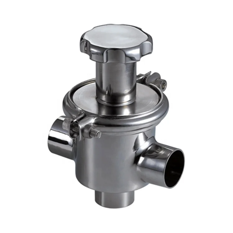 Sanitary stainless steel pneumatic intelligent mix proof reversing valve with ctop