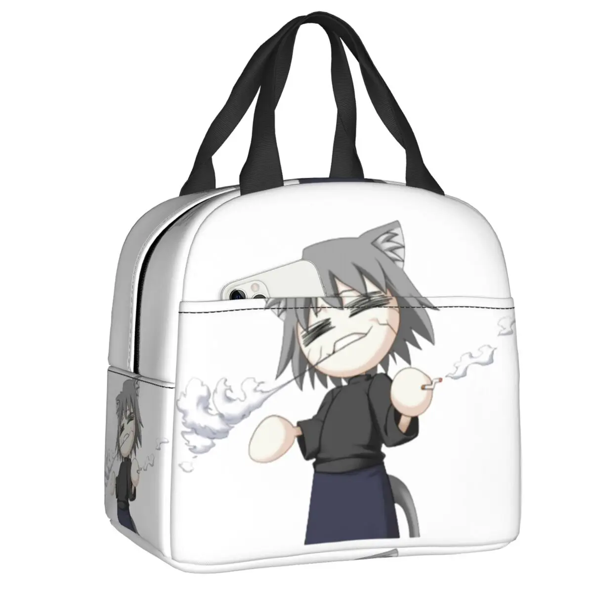 

Neco Arc Chaos Insulated Lunch Bags for Women Anime Portable Thermal Cooler Food Lunch Box Work School Travel lunchbag