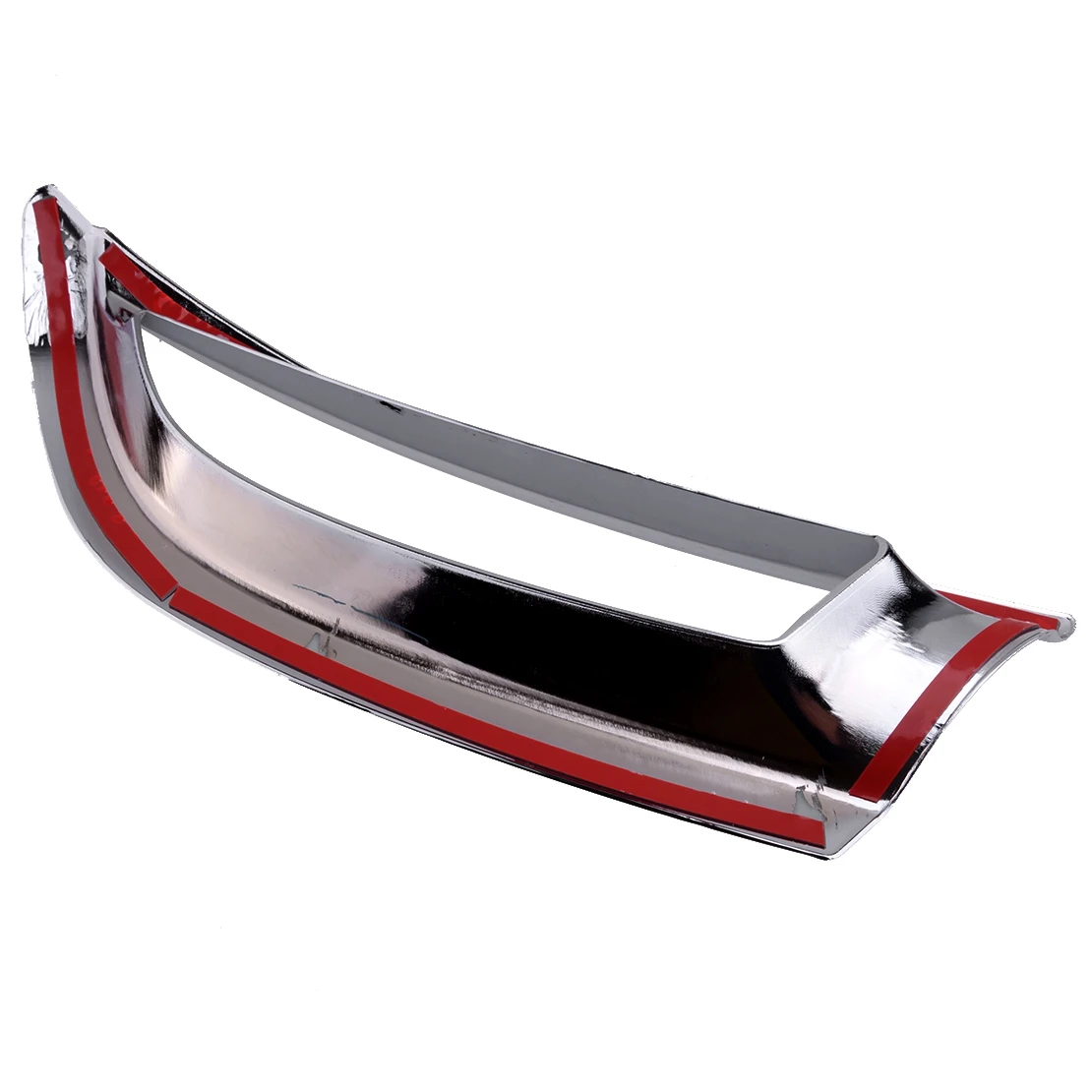 2 шт. хромированная накладка на заднюю противотуманную фару из АБС-пластика для