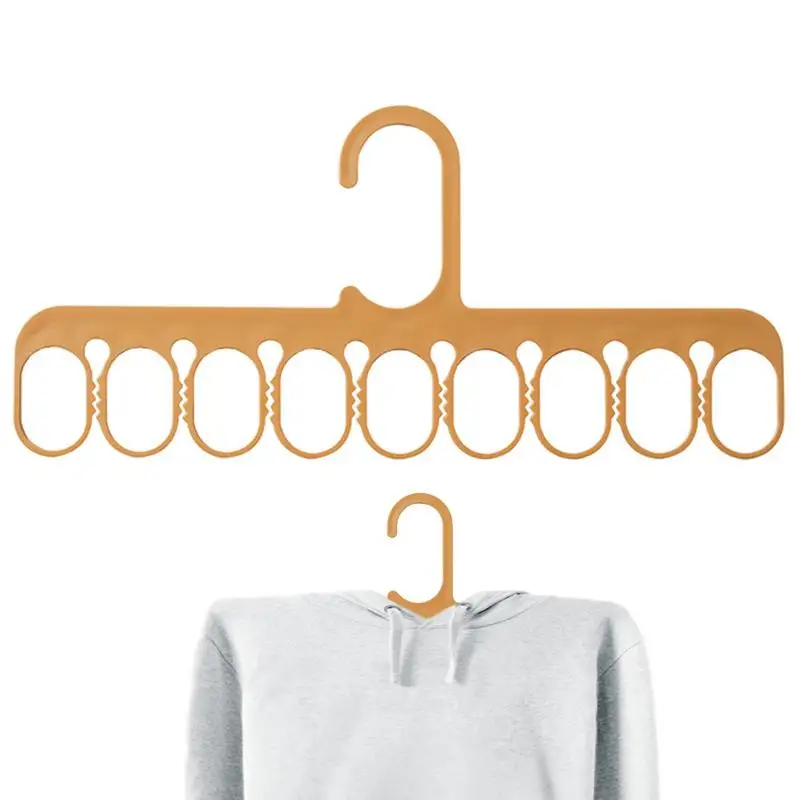 

Space Saving Hangers 9 Holes Space Clothes Hangers Space Saving Hangers With 9 Holes For Home Dormitory Apartment 27.5*12.5cm