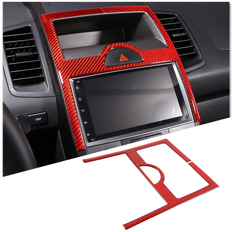 

Для Kia Soul AM 2009-2013 Мягкая углеродная волоконная Автомобильная Центральная панель переключателя управления отделка Наклейка Автомобильные а...