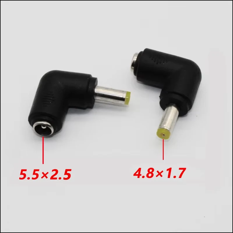 

1 шт. разъем постоянного тока 5,5 x 2,5 мм, гнездовой адаптер питания на размеры 3,0 × 1,1 3,5 × 1,35, 4,0 × 1,35, 4,0 × 1,7, 4,8 × 1,7 5,5 × 2,1 мм, штекер 90 градусов.