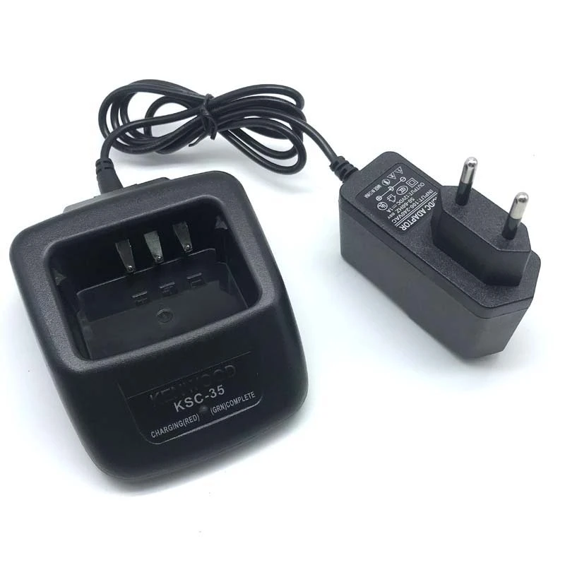 KSC-35 Li-ion Battery Rapid Desktop Charger for KENWOOD KNB-63L KNB-65L KNB-45L KNB-45 For TK2400 TK3207 TK2207 TK-U100 Radio