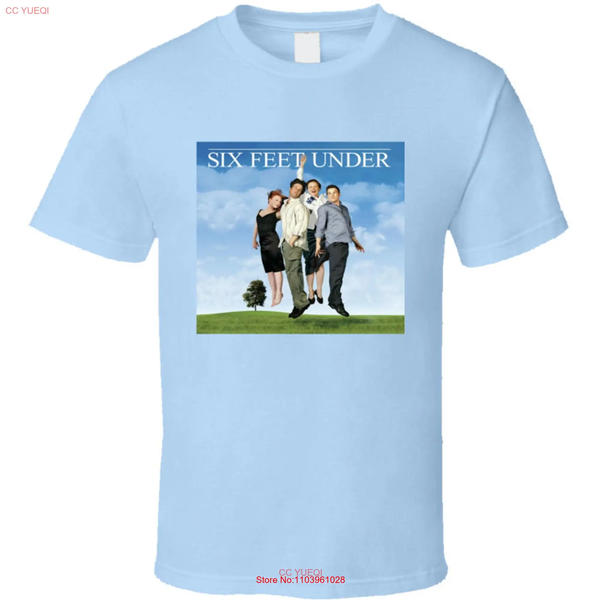 Футболка с длинным или коротким рукавом для телевизионного шоу