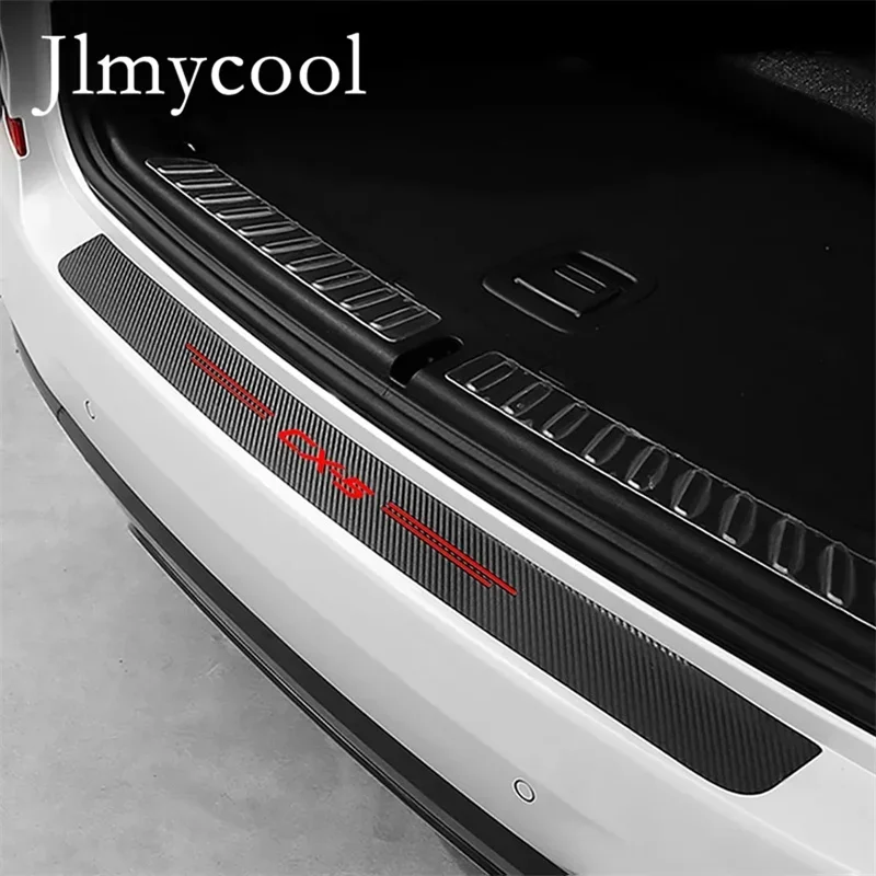 Для CX5 бампер багажника защита от царапин наклейки на порог автомобиля защитная