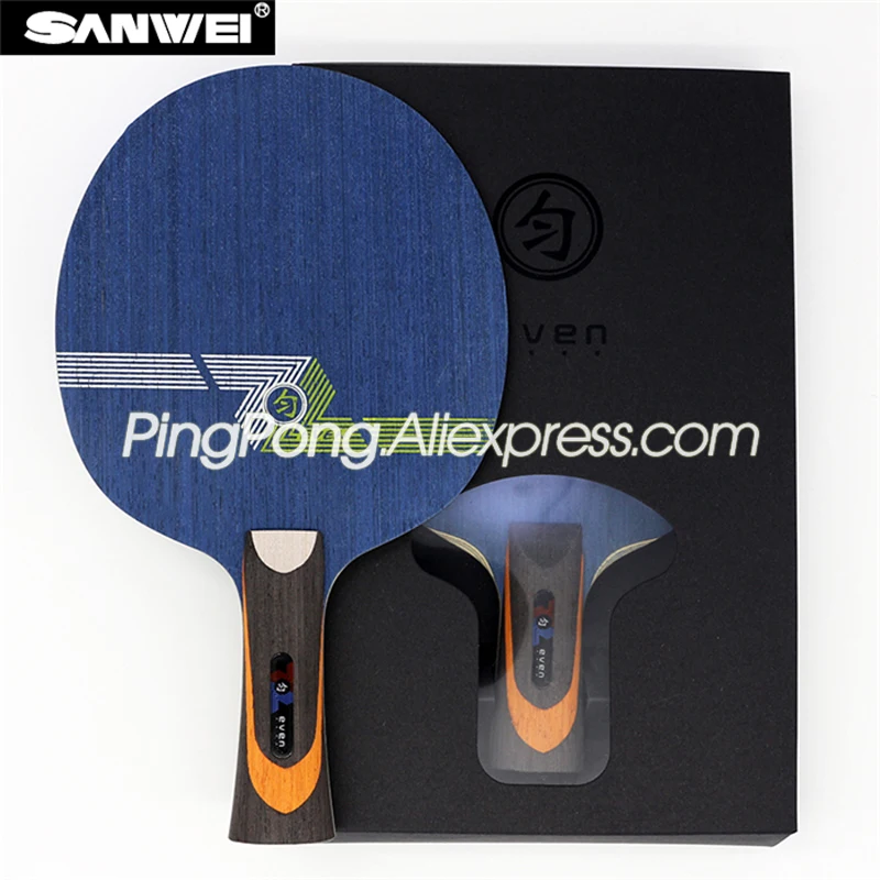 Original SANWEI BLUE EVEN LY1091 Table Tennis Blade (10+9 Ply Carbon) LY 1091 19 Ply Racket Ping Pong Bat Paddle