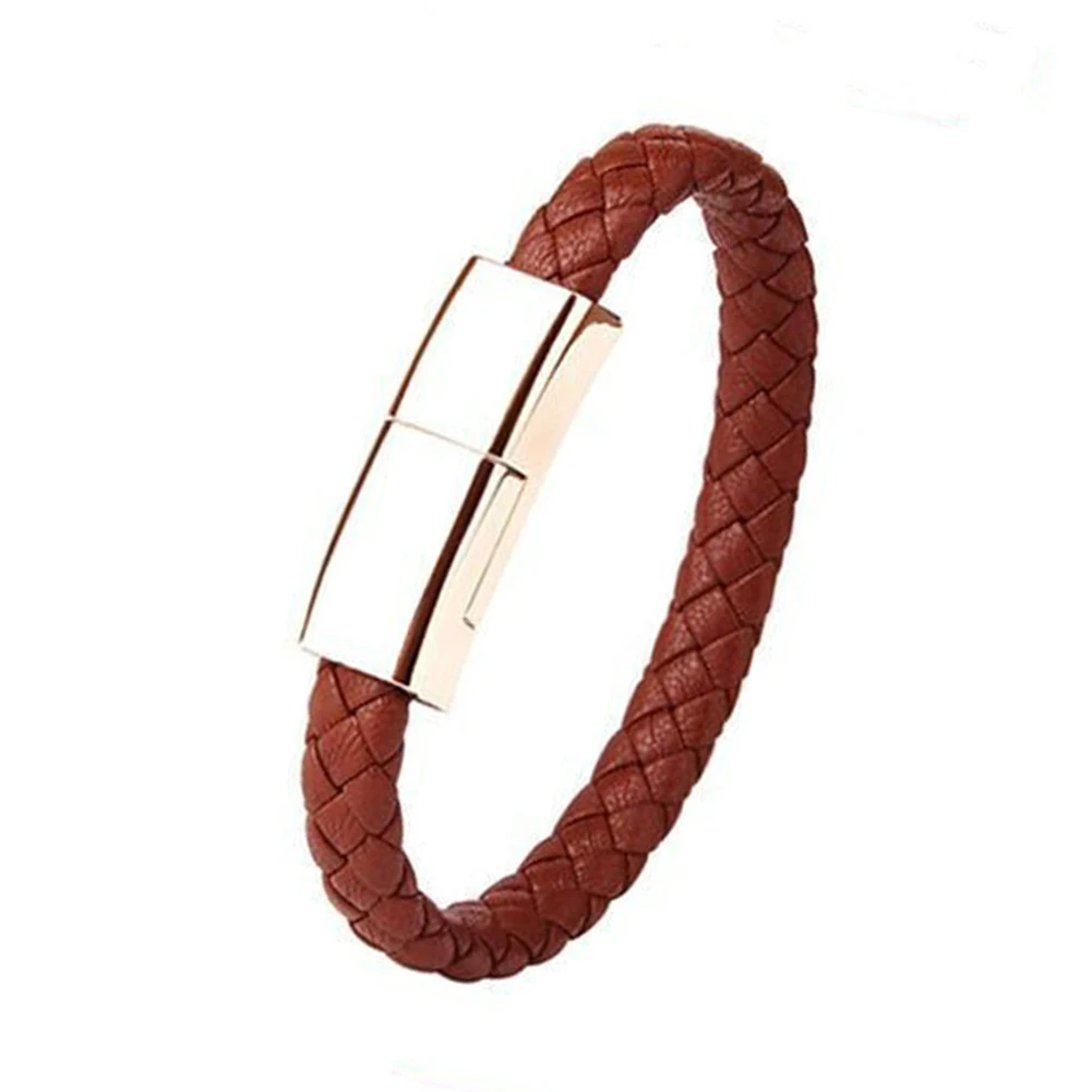 22.5CM Bracelet USB Charging Cable Data Charging Cord for iPhone Plus X XR Xs Max for samsung HUAWEI xiaomi USB C Micro cable