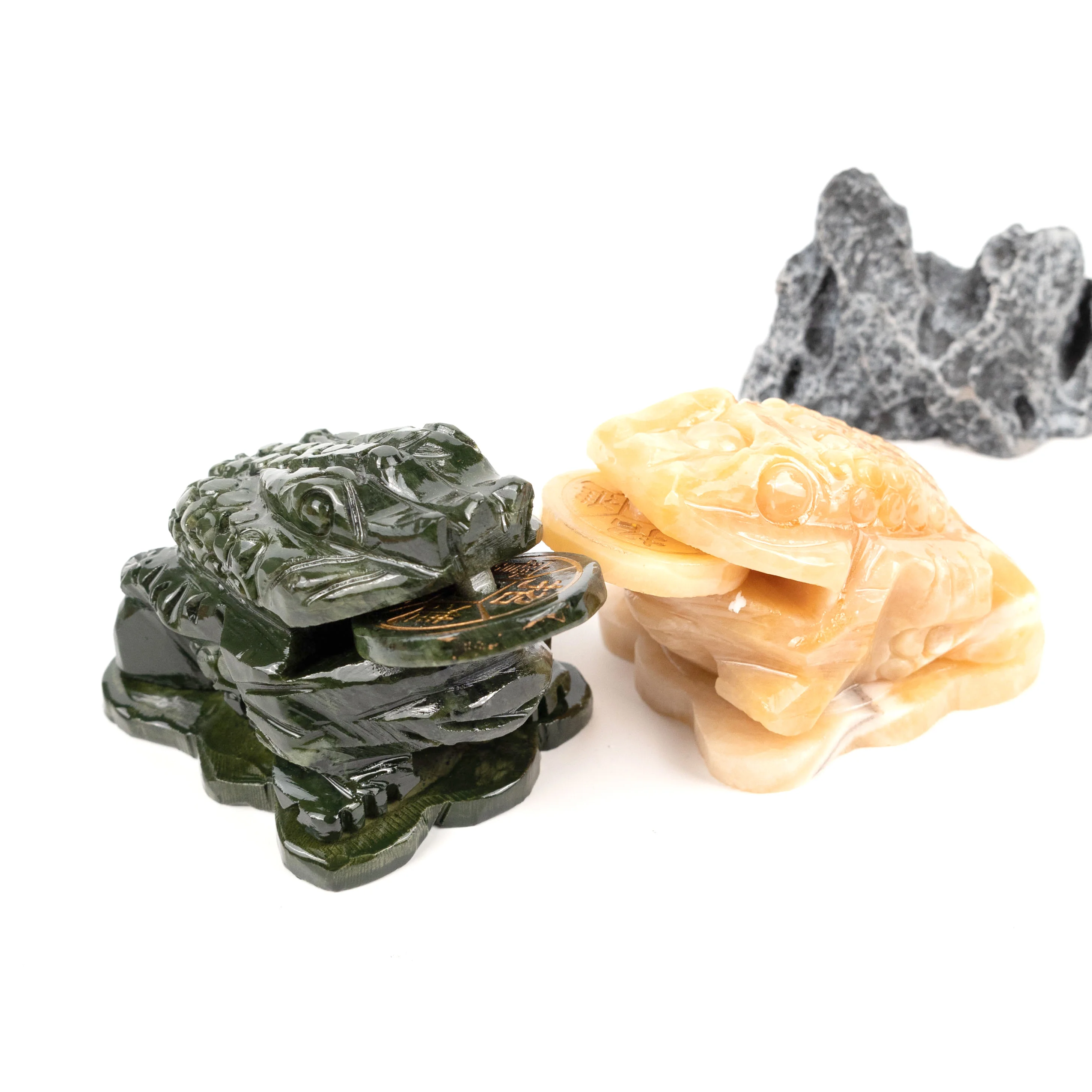 Натуральный Xiuyan Хрустальная Лягушка Фэн-шуй Украшение Дома Реставрационный