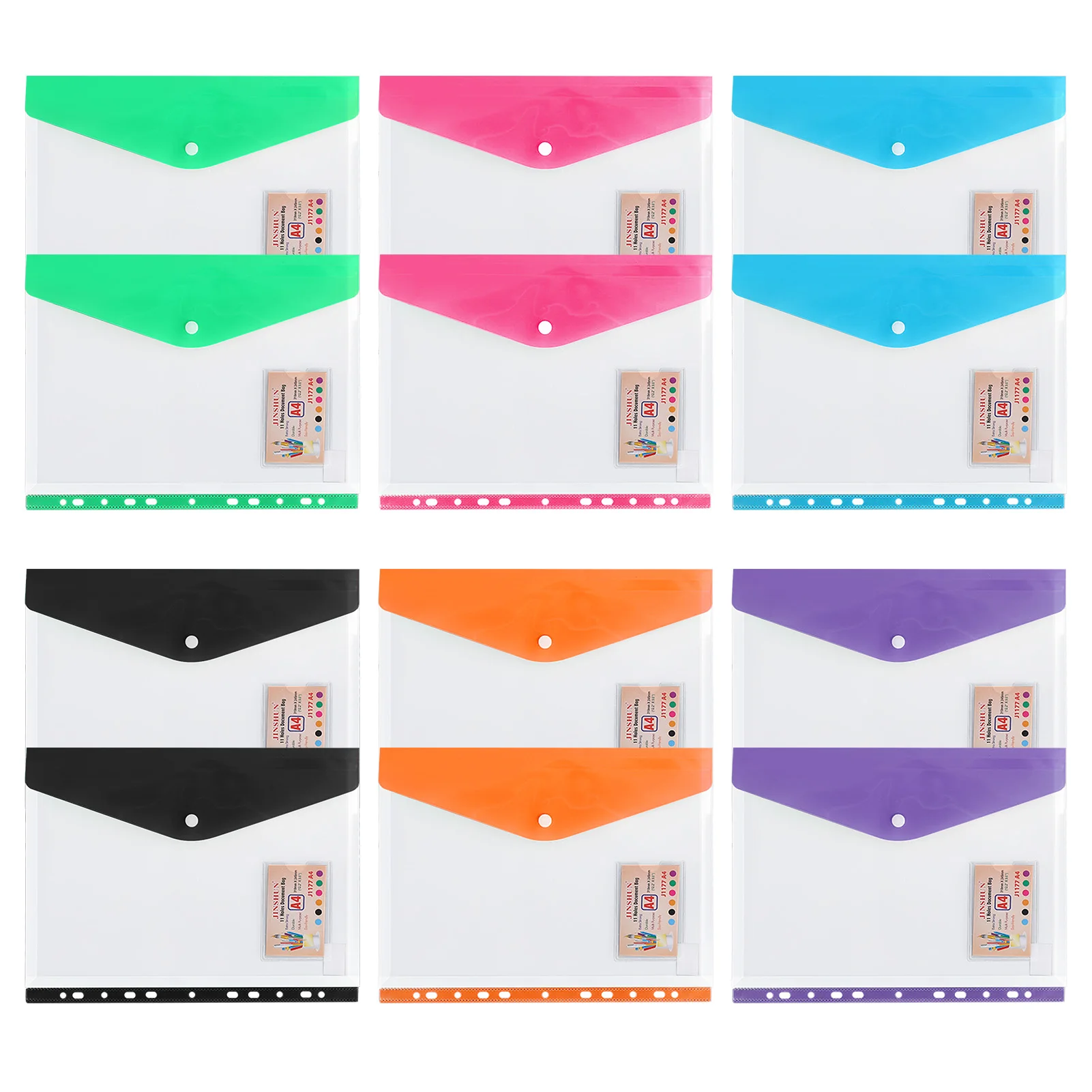 

Envelopes Binder Pocket Files Binder Envelopes Folders Organizer 11 Holes Envelope Pocket Insert Pages For Binders