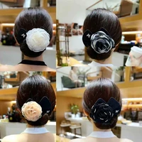 headband roller hair curler donut bun maker womens flower butterfly magic hairstyle ring accessories twisted lazy hairpin tool