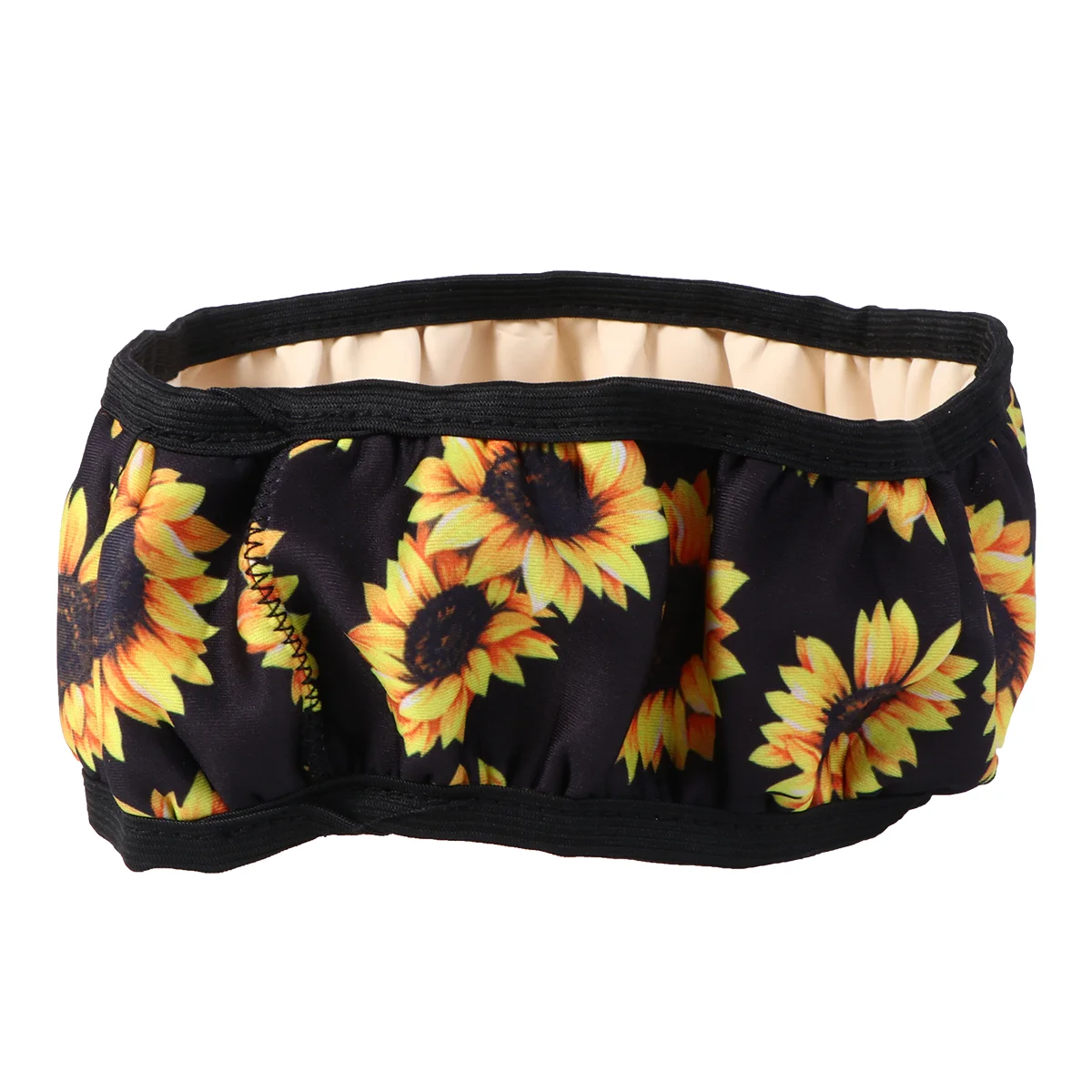 

Cover Steering Wheel Floral Print Nonstretchy Case Vehicle Fuzzy Automotive Auto Car Wrap