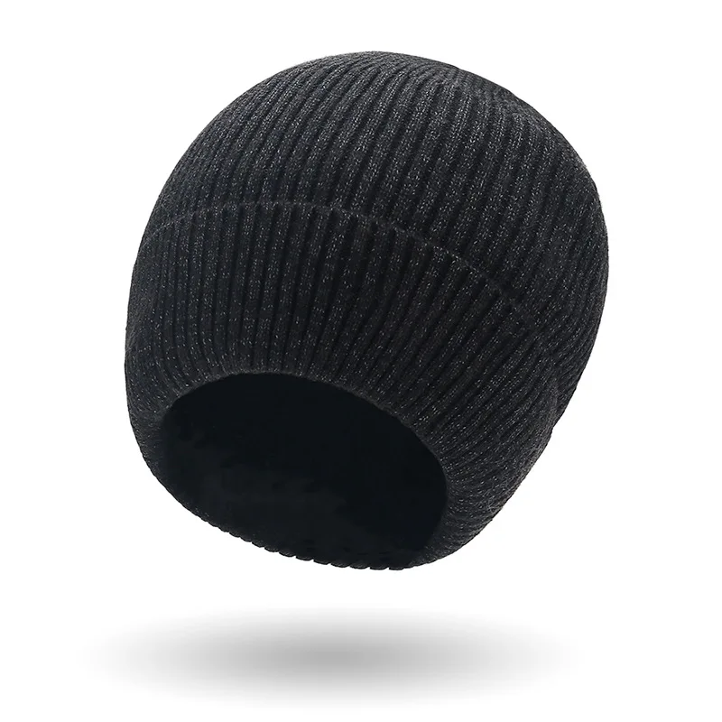 

Простая зимняя шапка-ушанка мужская вязаная шапка для улицы женские корейские теплые зимние шапки-ушанки ветрозащитные шапки