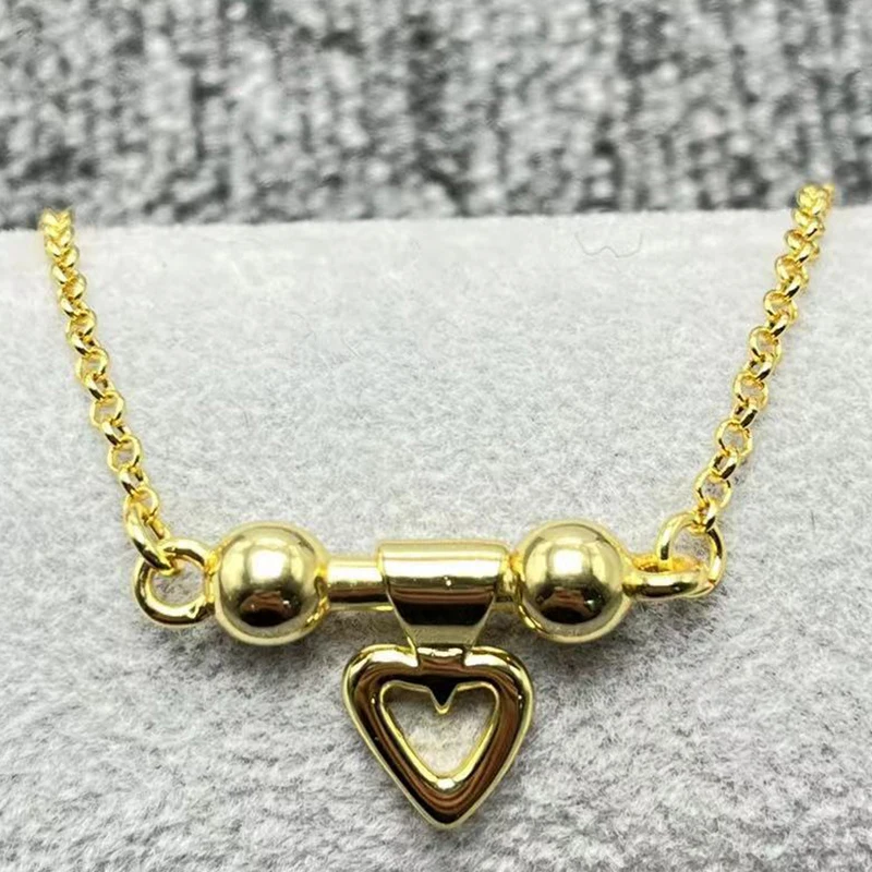 

2023 Fashionable UNOde50 Fashionable Plating 925 DIY Pendant alphabet splicing necklace women's birthday romantic gift