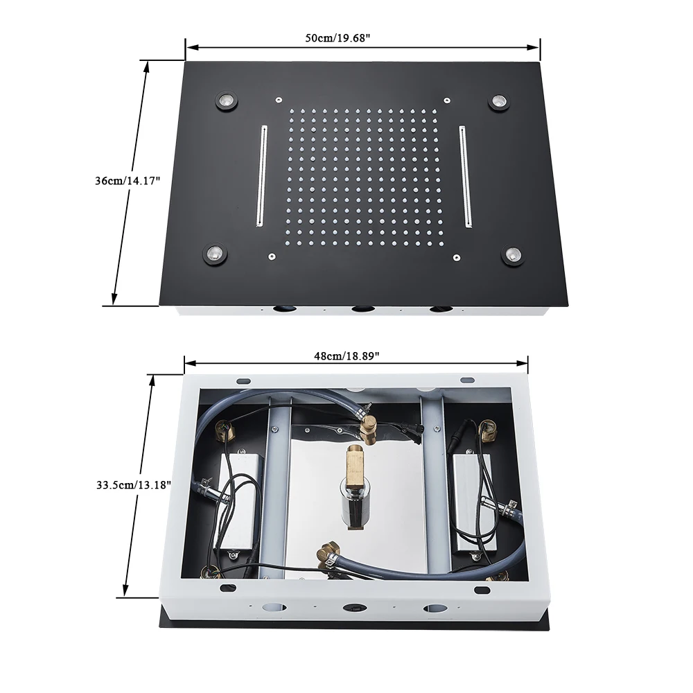 Термостатическая Душевая система с пультом дистанционного управления сменный